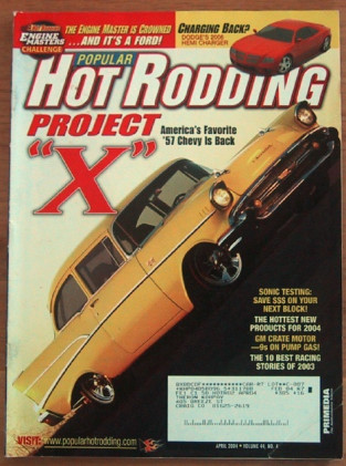 POPULAR HOT RODDING 2004 APR - ENGINE MASTER CHAMP, OLDS 88